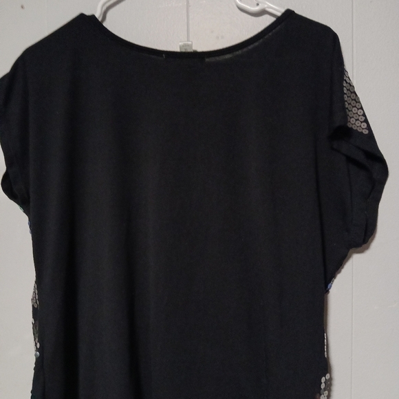 Dressbarn brand women's beautiful sequin Pullover top. Size 1X - Picture 8 of 9